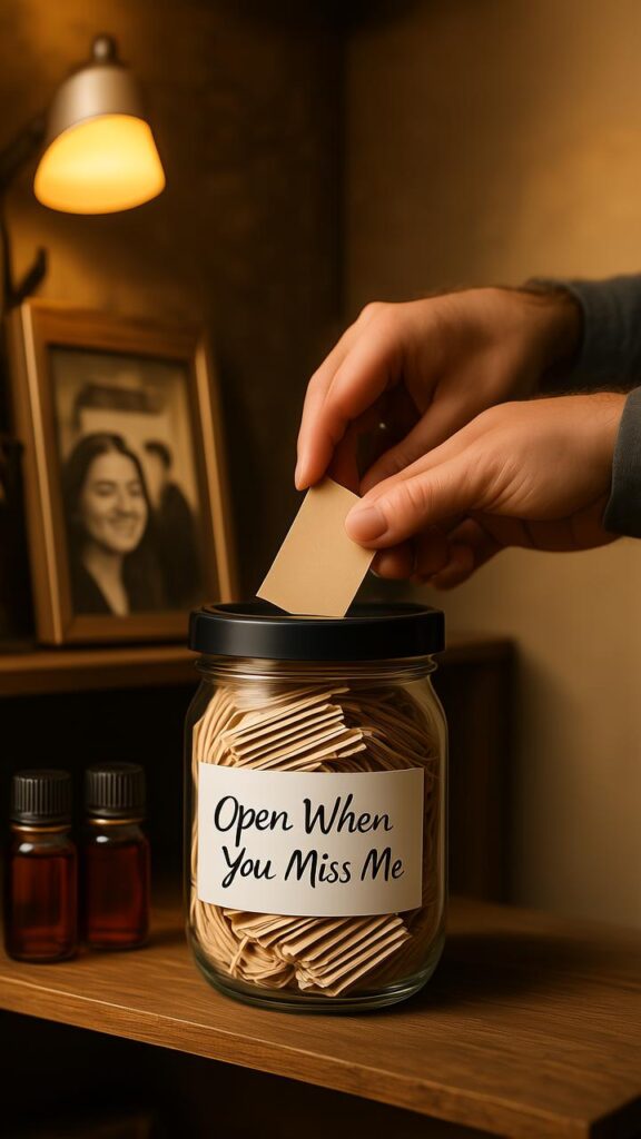 A Jar Full of "Open When" Notes