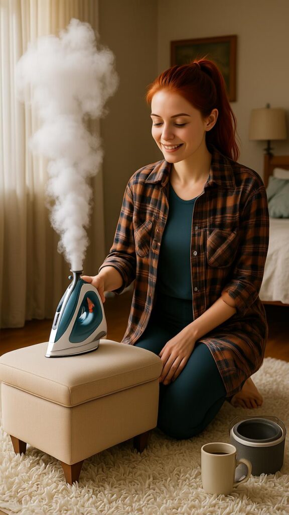 Steam Clean with Your Iron