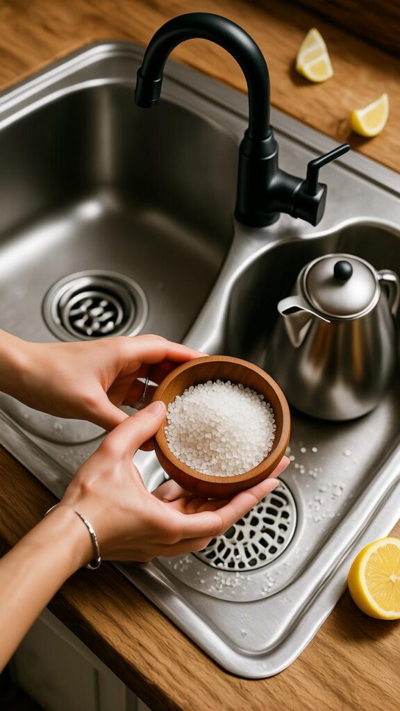 Salt Down the Drain