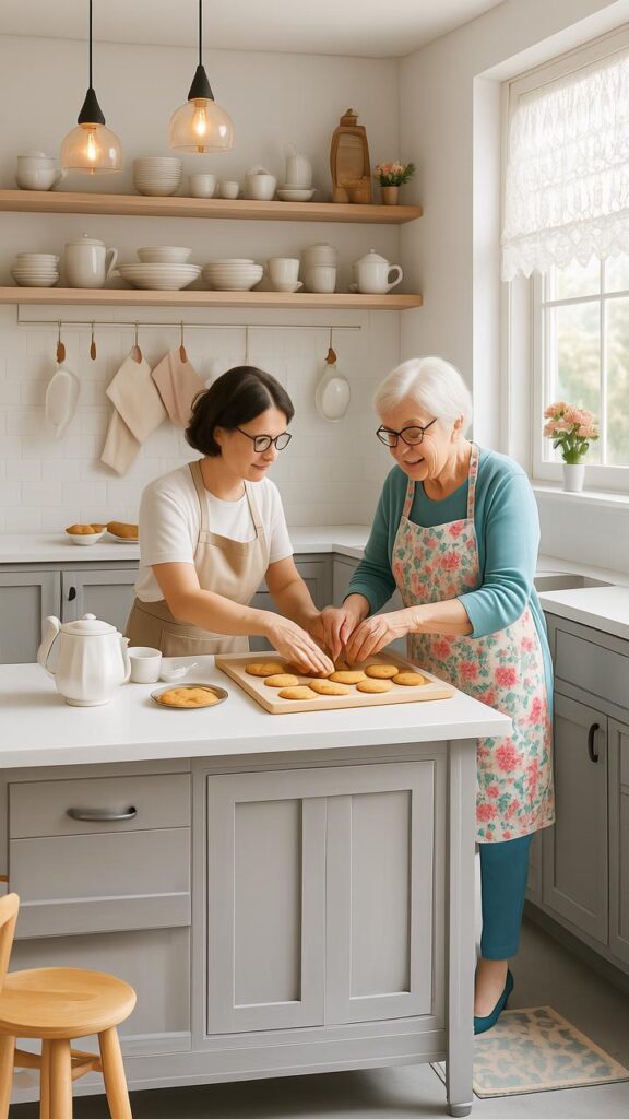 Scandinavian Cool Meets Grandma’s Charm