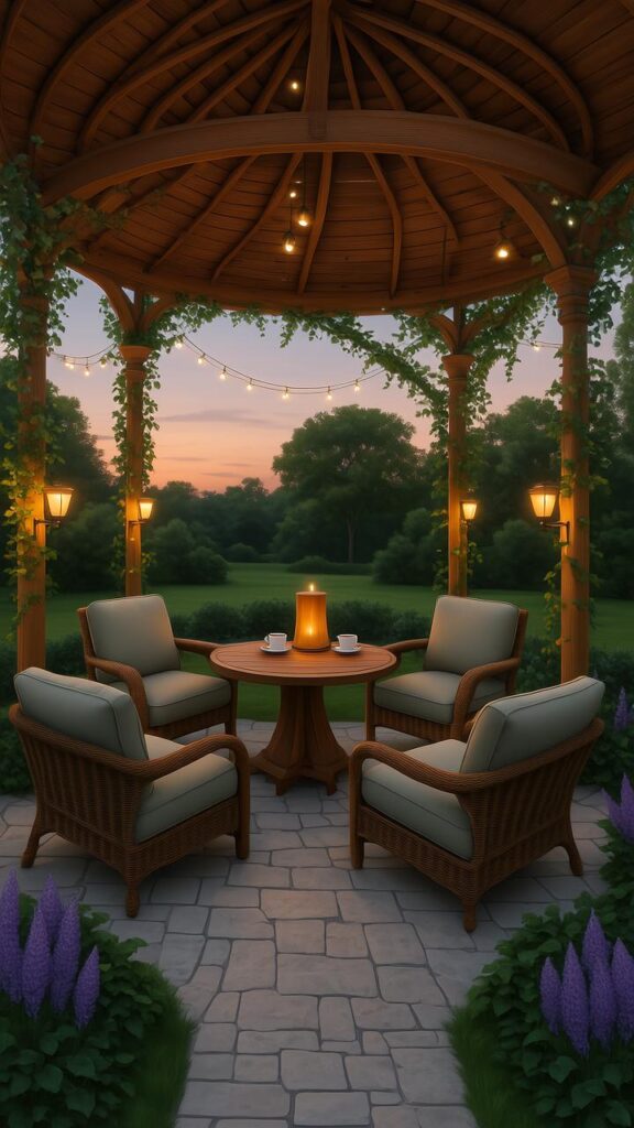 Round Pergola Paradise