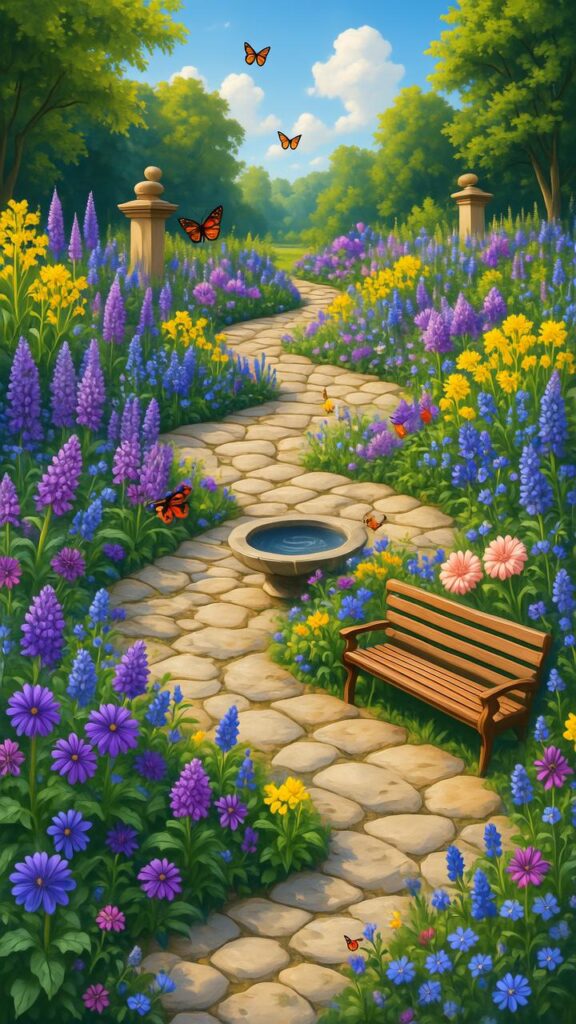 Butterfly Circle Garden
