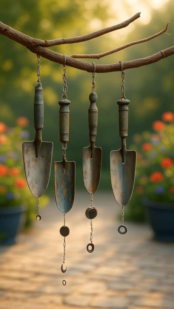 Trowel Wind Chimes