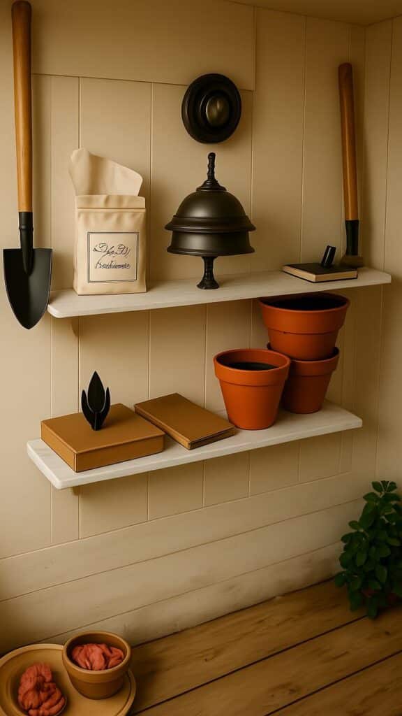 Old Tool Garden Totems
