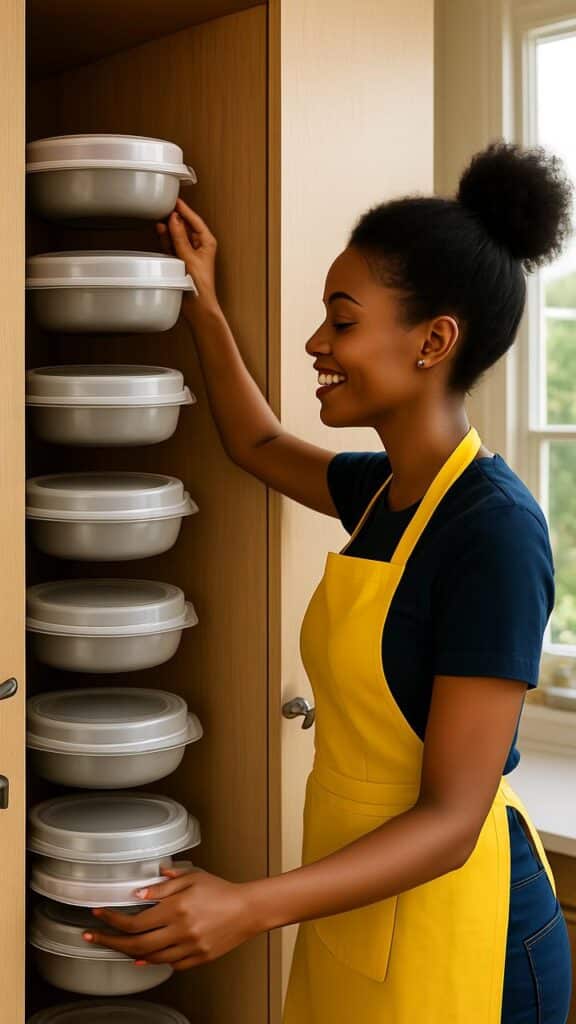 Go Vertical Inside Cabinets