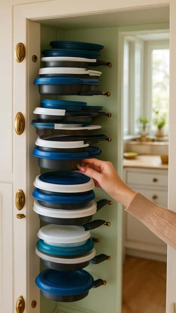 Hang Lids on Cabinet Doors