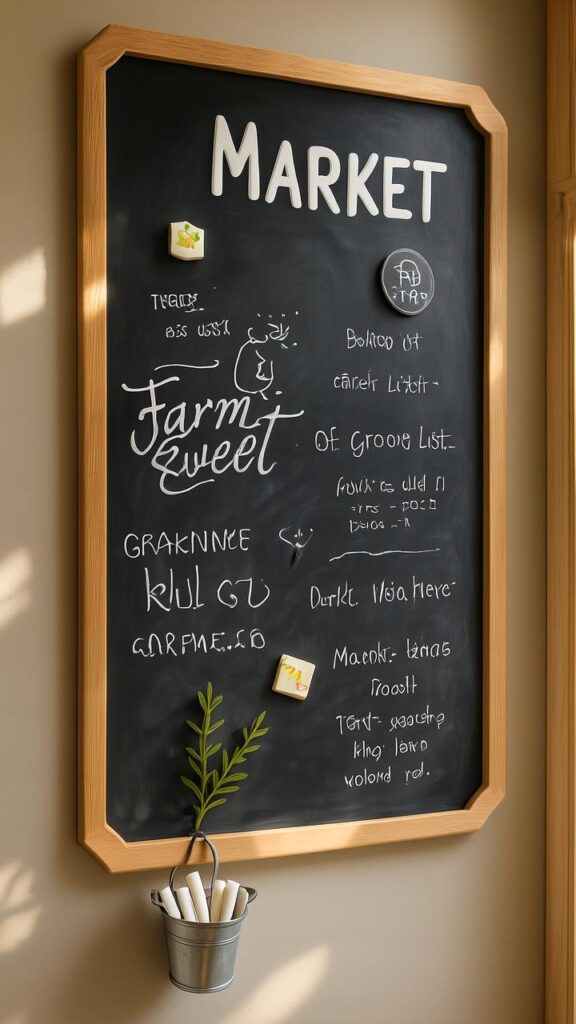 Magnetic Chalkboard Tray
