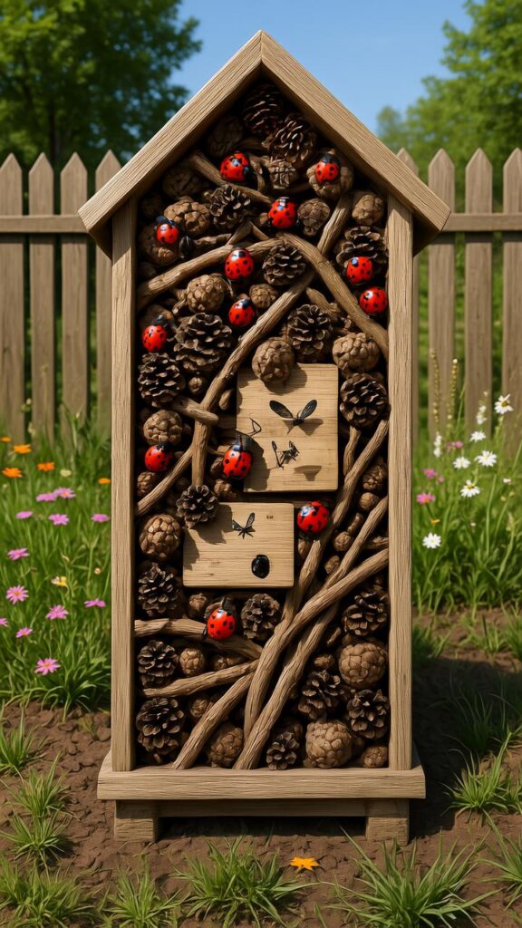 DIY Bug Hotel with Twigs