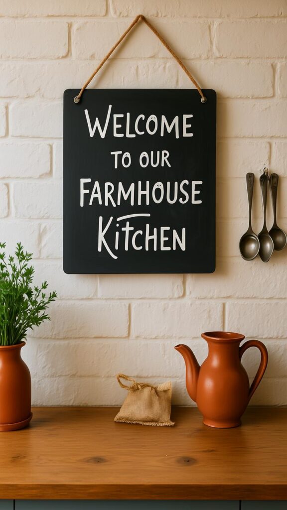 Chalkboard Wall or Signs