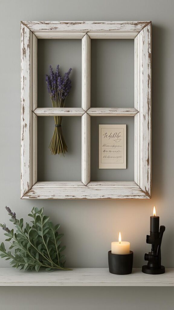 Repurposed Window Frames