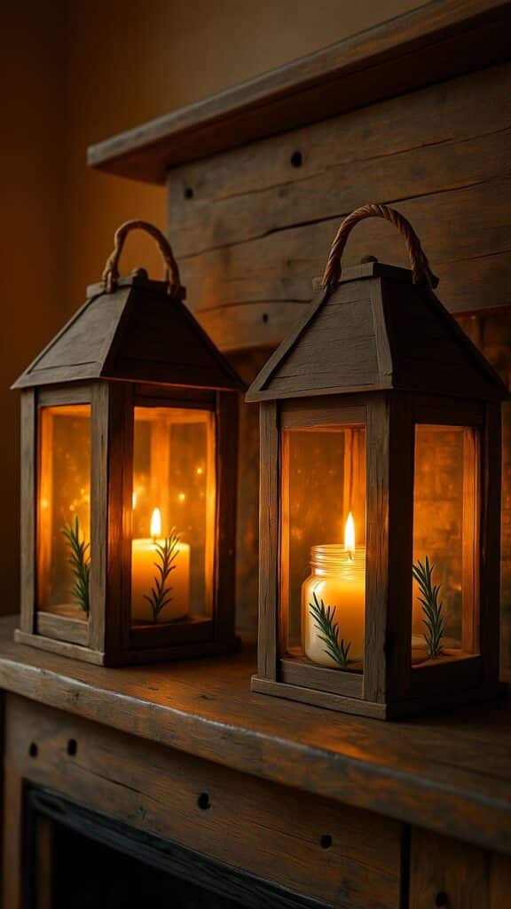 DIY Lanterns from Scrap Wood