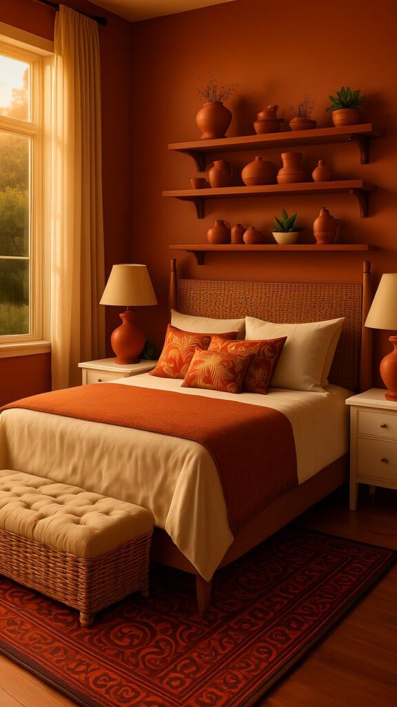 Terracotta & Ivory