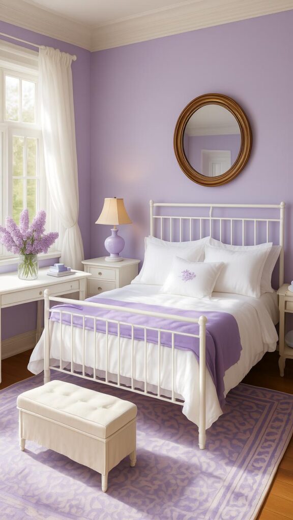 Sky Lilac & Dove White