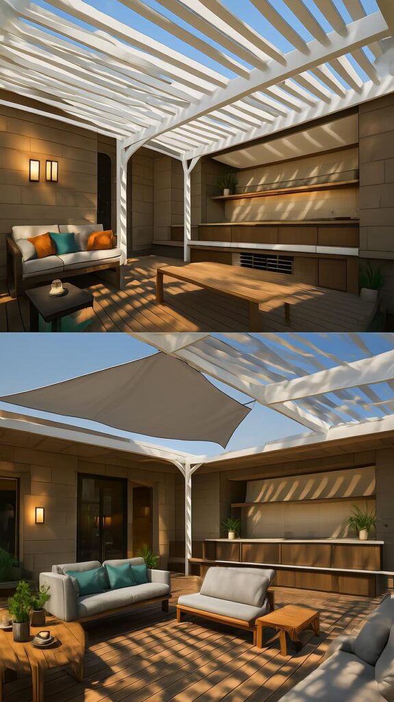 Hang a Modern Pergola or Shade Sail