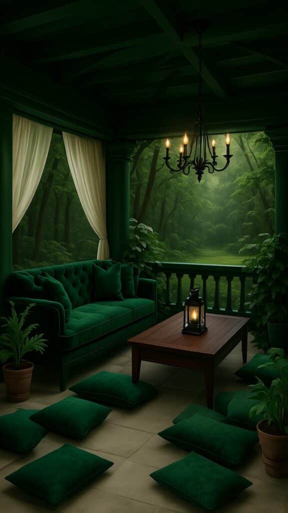 Deep Forest Green That Whispers Richness