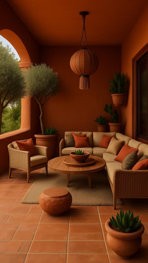 Warm Terracotta That Brings the Heat