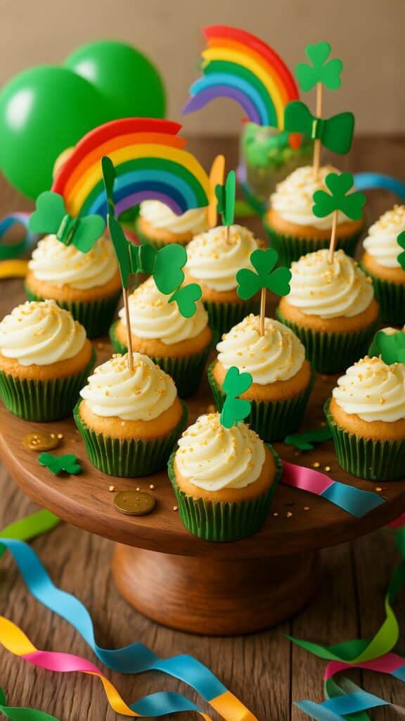 Rainbow Cupcake Toppers