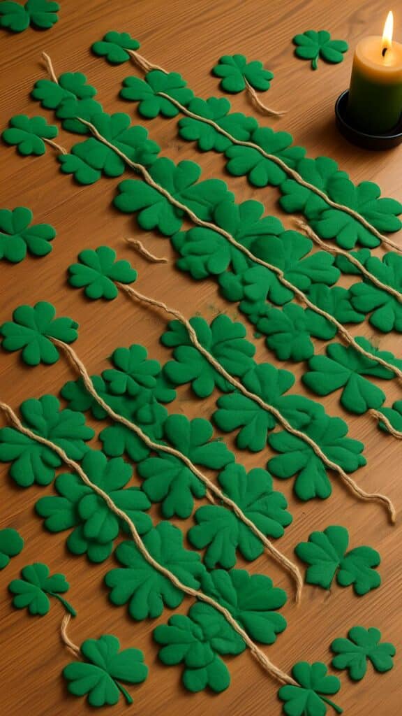 Shamrock Table Runner