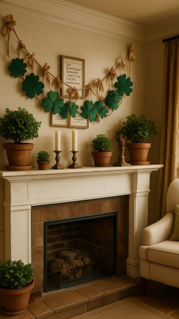 1. Shamrock Garland