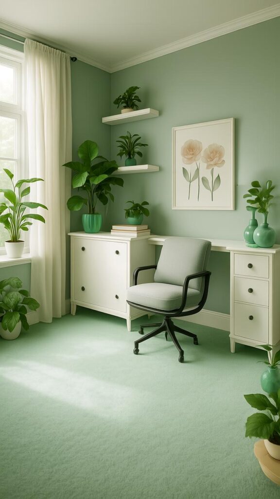 Mint Green – The Refreshing Twist