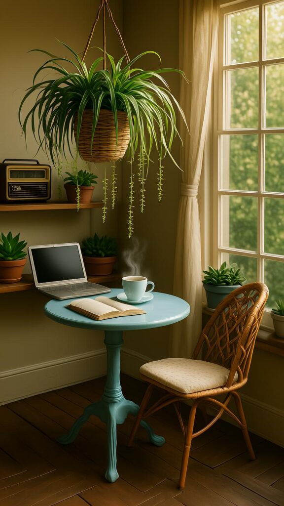 7. Spider Plant (Chlorophytum comosum)
