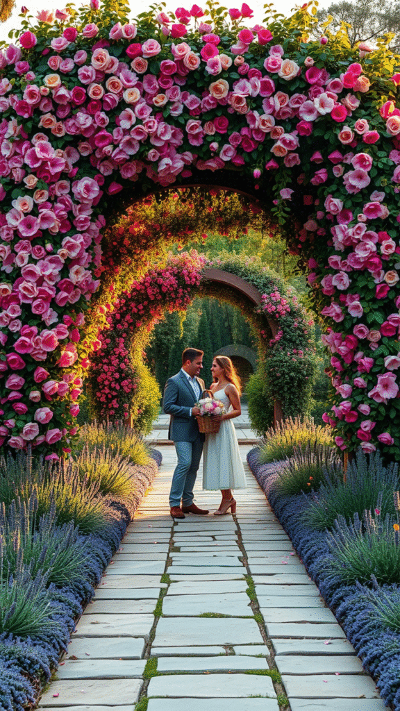 Trellis Arch Entry