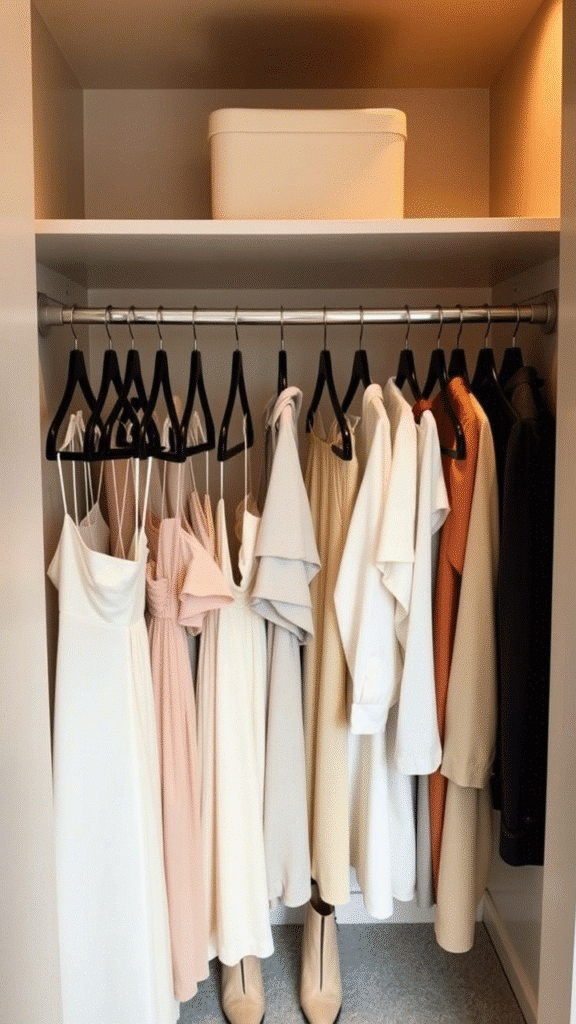 Slimline Hangers = Closet Wizardry