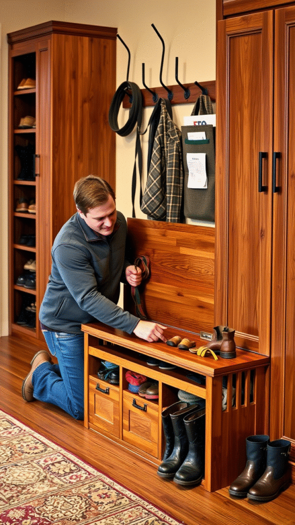 Under-Bench Storage