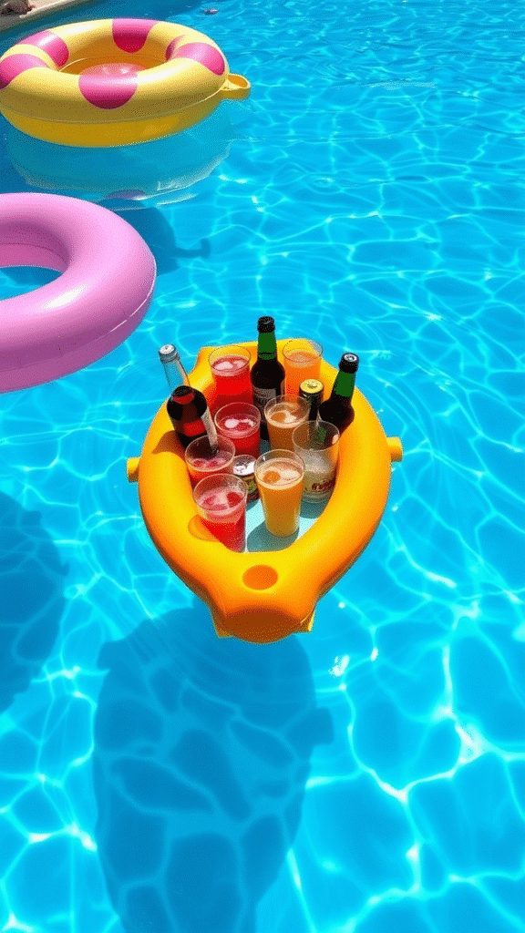 Pool Noodle Beverage Boat