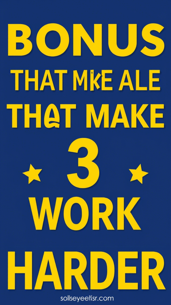 Bonus Tips That Make All 3 Work Harder