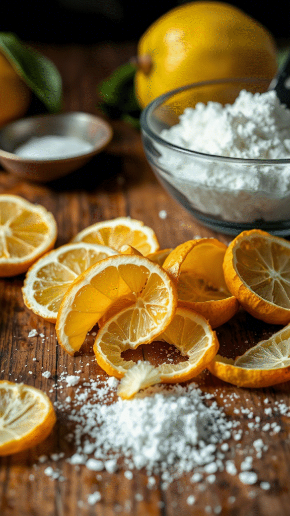 DIY Citrus Carpet Freshener