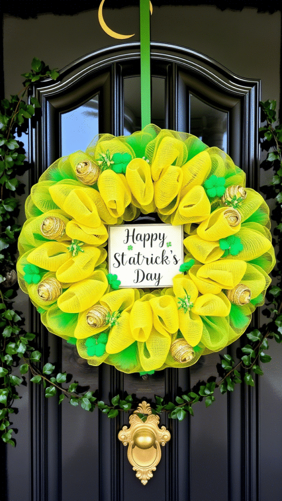 Deco Mesh Wreath