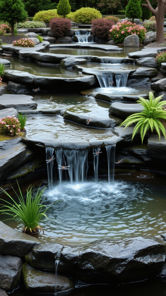 Cascading Water Features