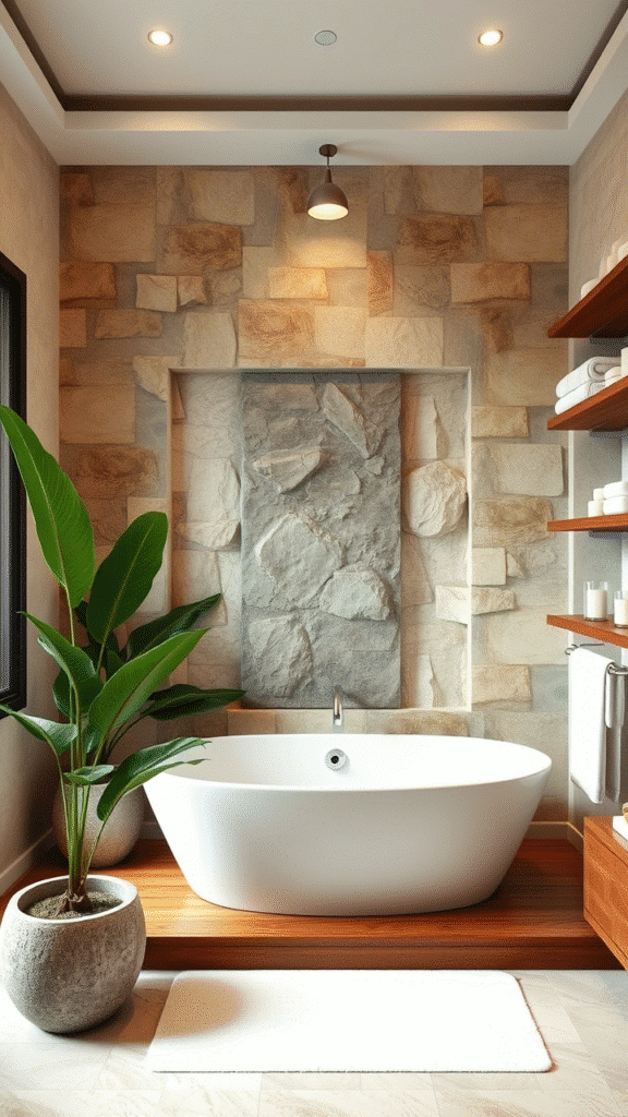 Bathroom Feature Wall
