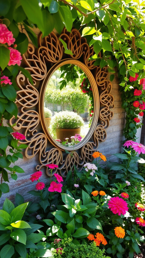 Garden Mirror Wall