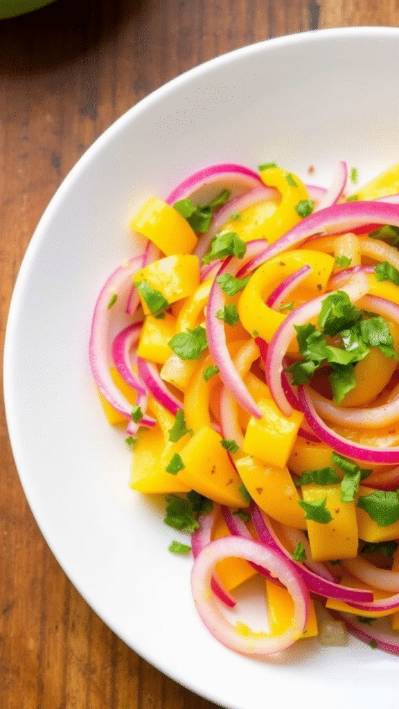 Mango Spiral Salsa