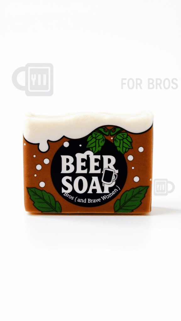 Beer Soap for Bros (and Brave Women)