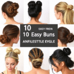 Easy Bun Hairstyles