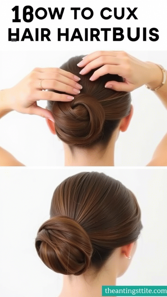Master the Slicked-Back Bun