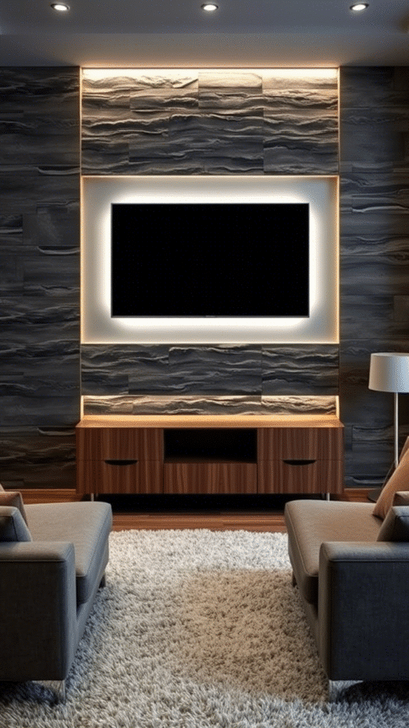 Stone Wall with a Sliding Door