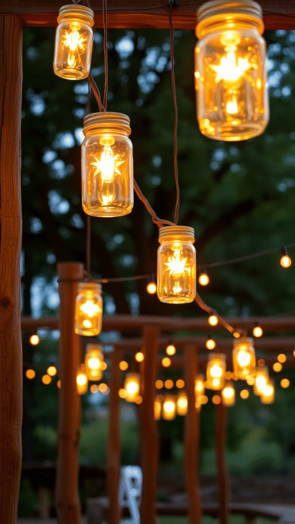 Hanging Lantern Jars