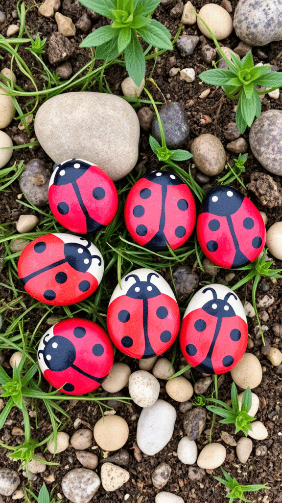 Little Ladybug Pebbles