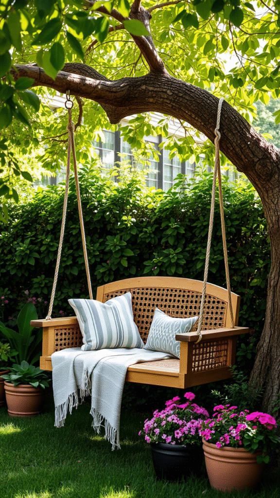 Hanging Swing Bench