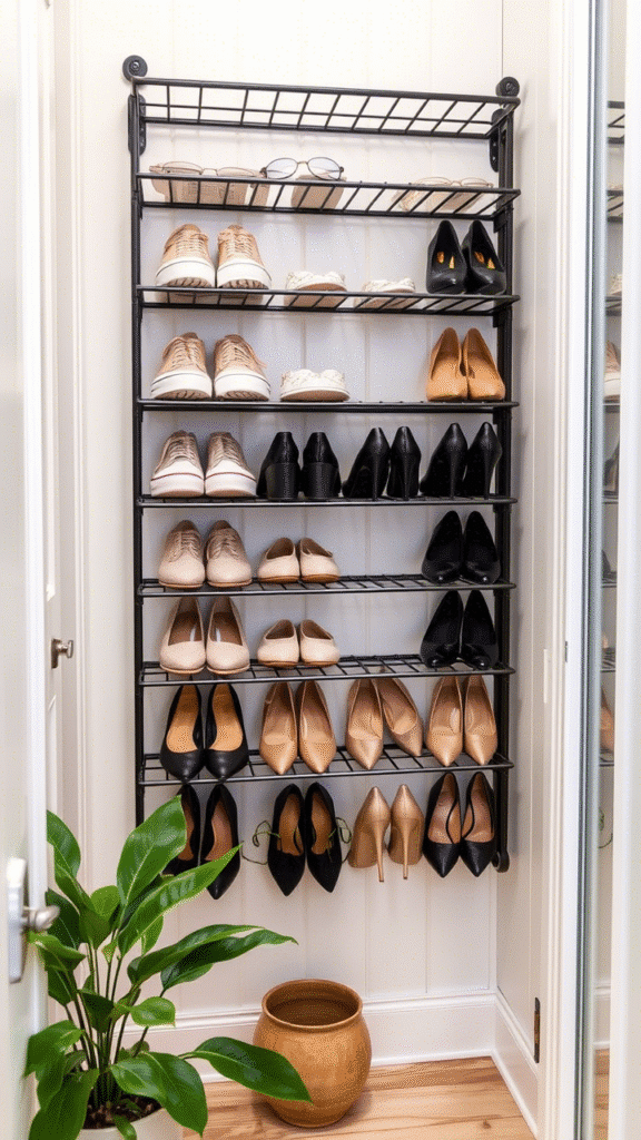 Shoe Storage Isn’t Just for the Floor
