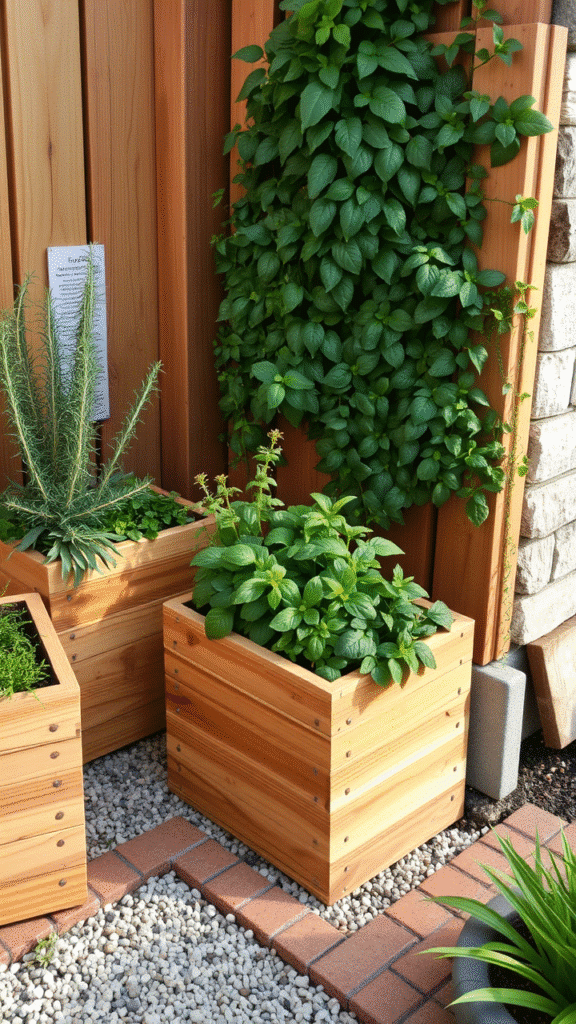 Cedar Planter Boxes