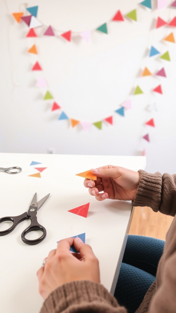 DIY Triangle Garland (Without Losing Your Mind)