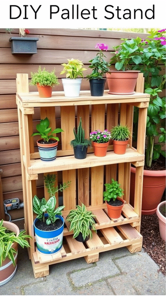 Pallet Desk for Small Spaces