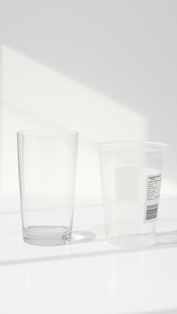 Glassware: Real or Disposable?