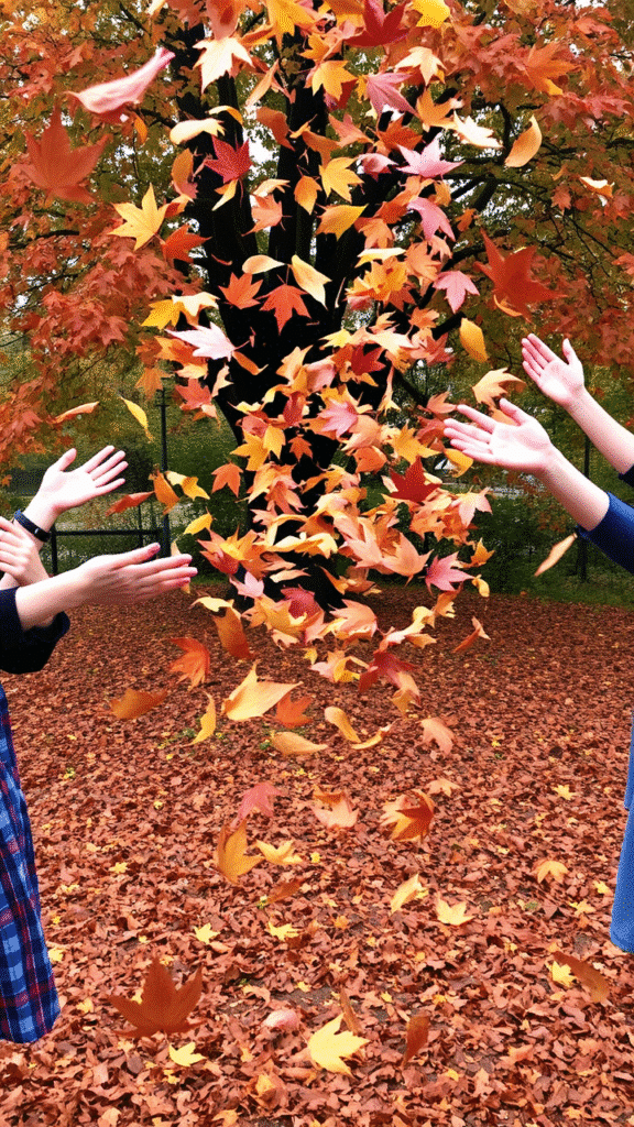 Autumnal Confetti Toss (Spoiler: It’s Leaves)