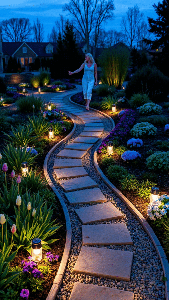 Curvy Walkway-Edge Bed